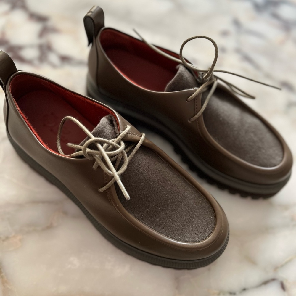 Lora Piana Lomond Lace-Up Shoes